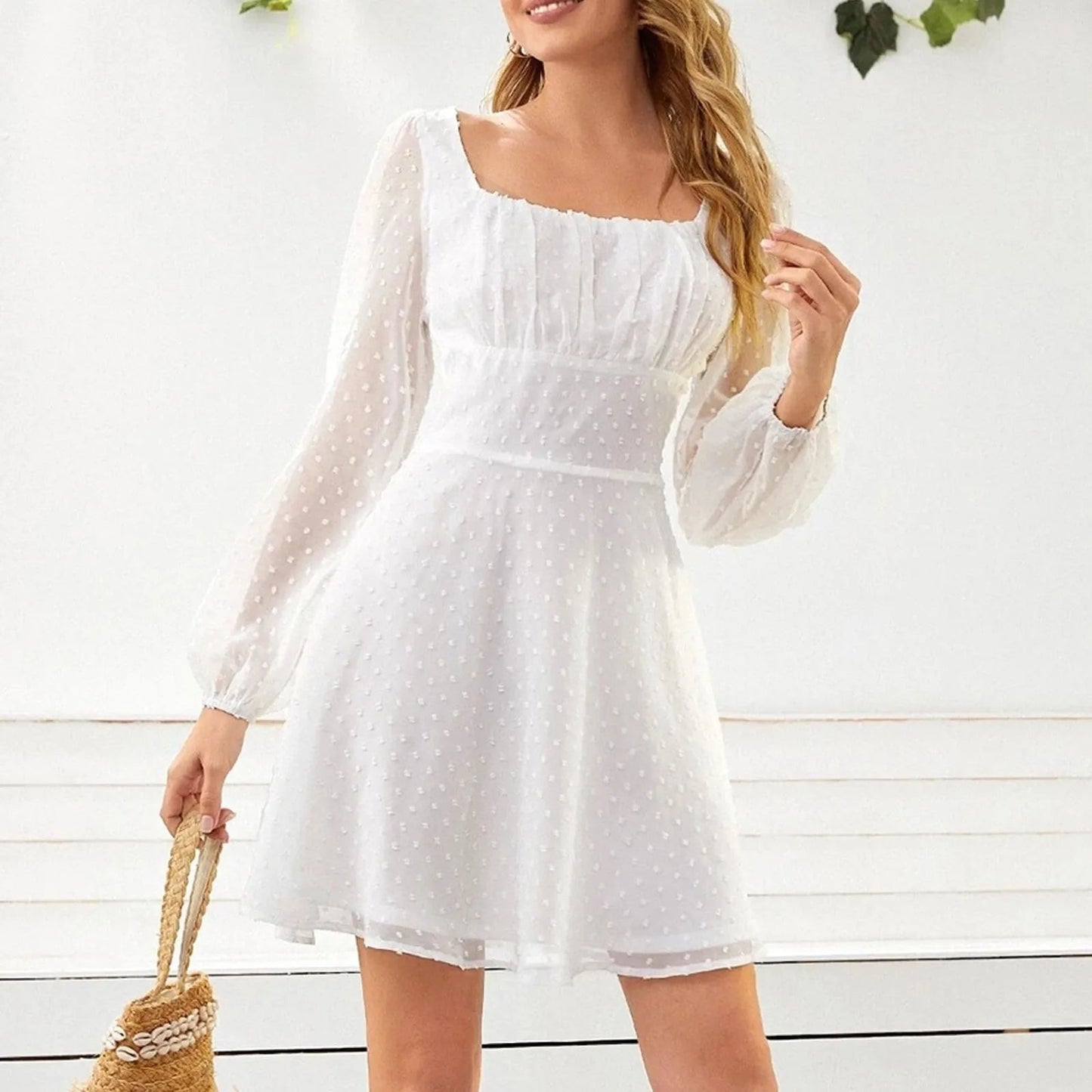 A Vintage Style Dress with Delicate Timeless Details