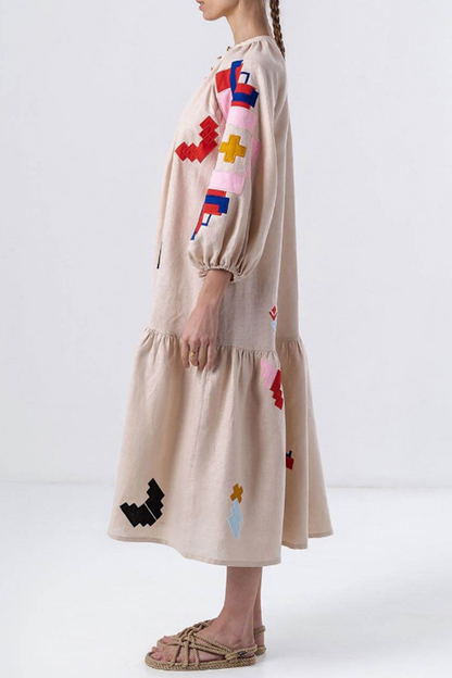 A Vintage Style Dress with Delicate Timeless Details