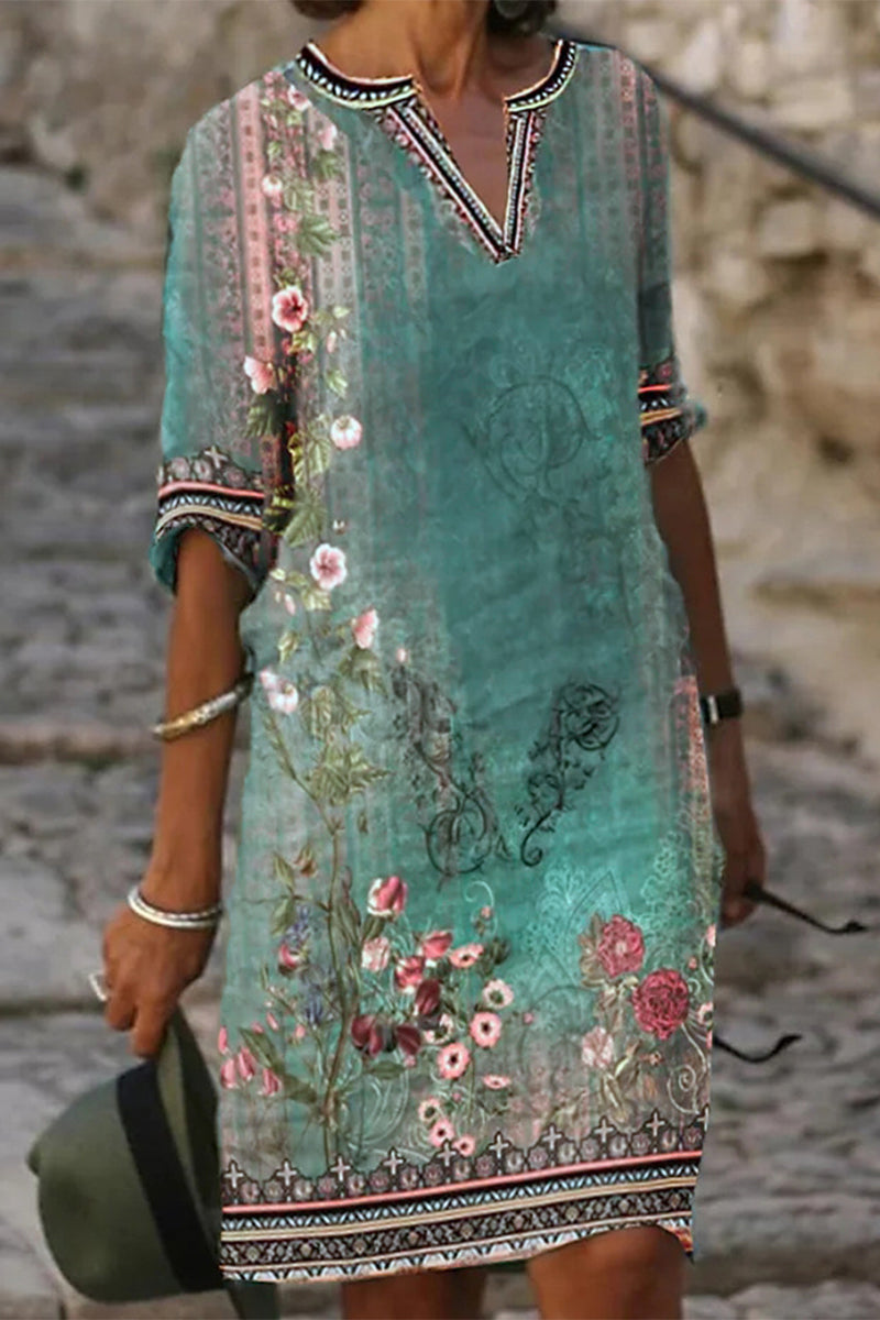 A Vintage Style Dress with Delicate Timeless Details