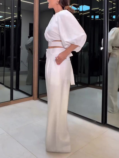 Well Tailored Pants with a Graceful Silhouette