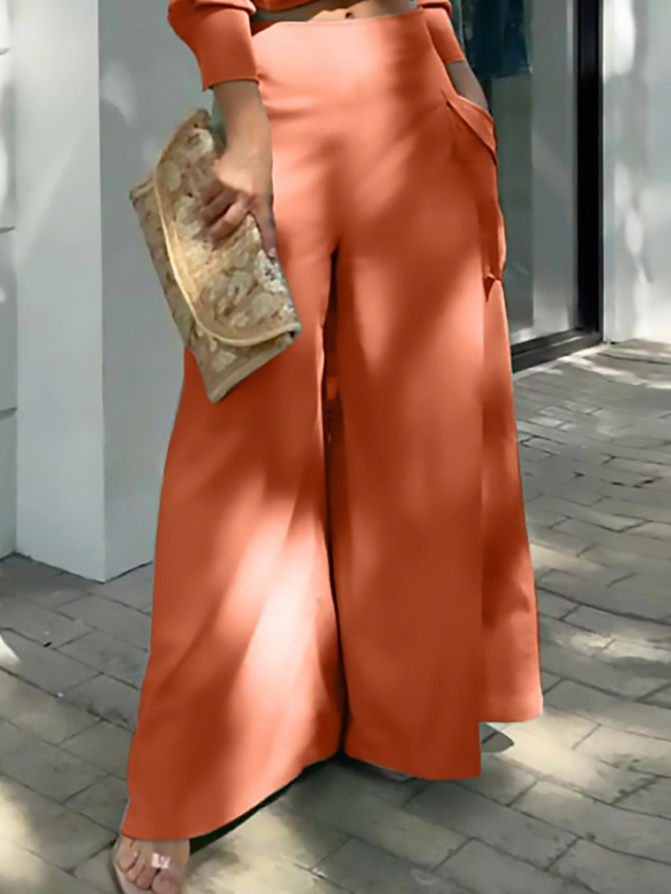 A Vintage Style Pants with Delicate Timeless Details