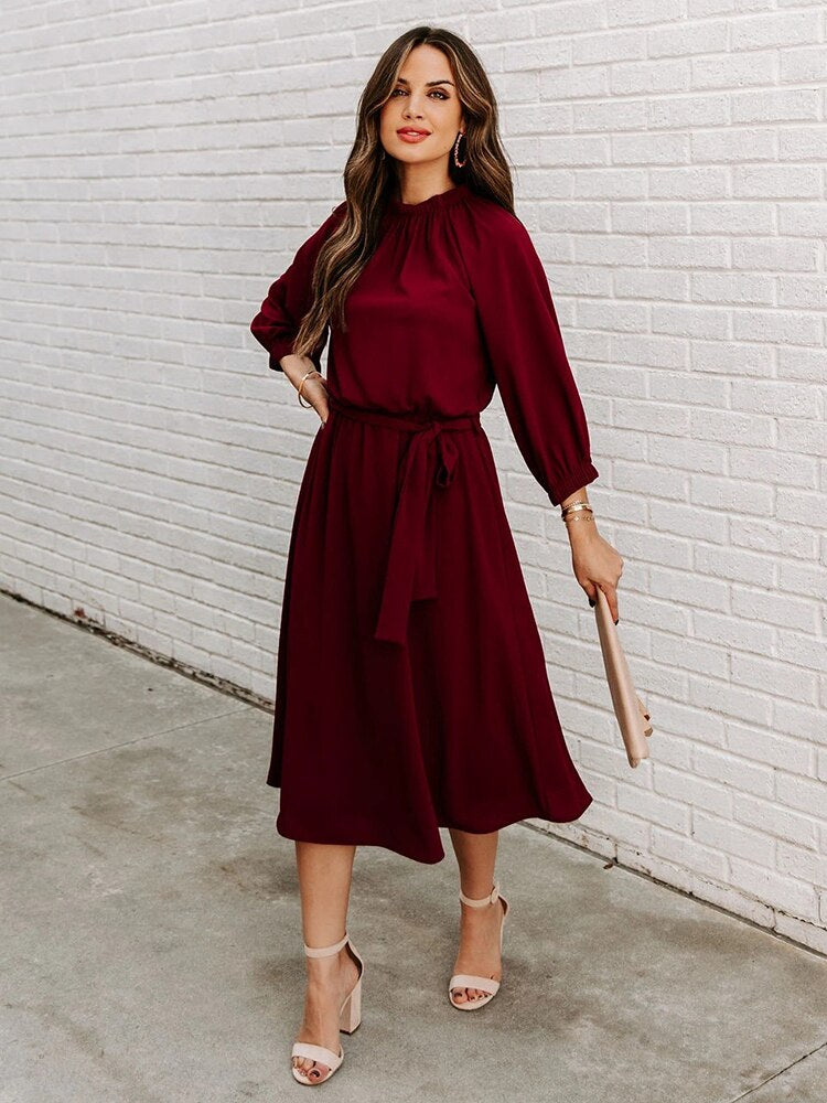 Elegantly Styled Dress for Everyday Wear