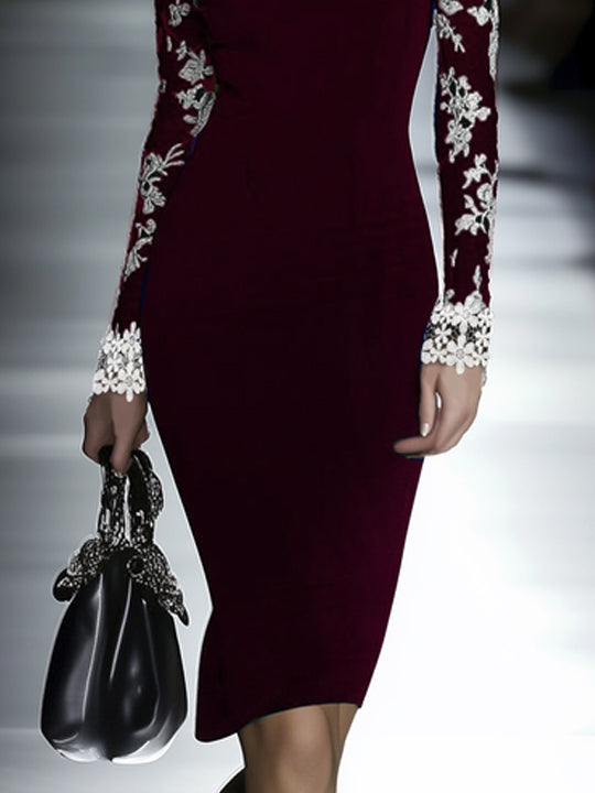 Well Tailored Dress with a Graceful Silhouette