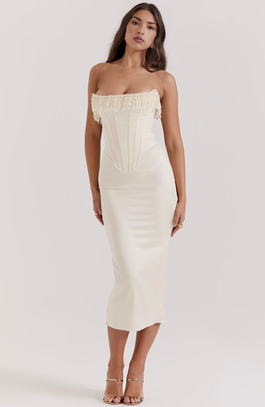 A Vintage Style Dress with Delicate Timeless Details