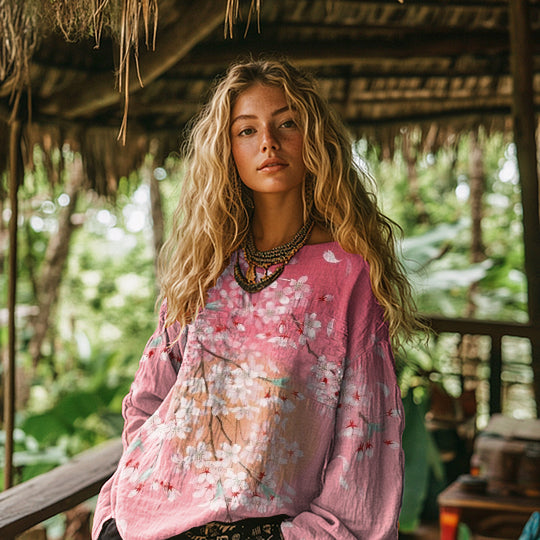 Classic Vintage Top with a Flattering Fit