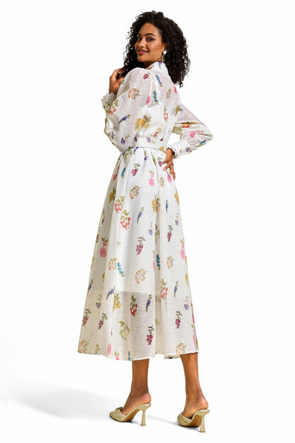 A Vintage Style Dress with Delicate Timeless Details