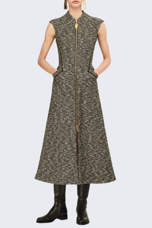 A Vintage Style Dress with Delicate Timeless Details