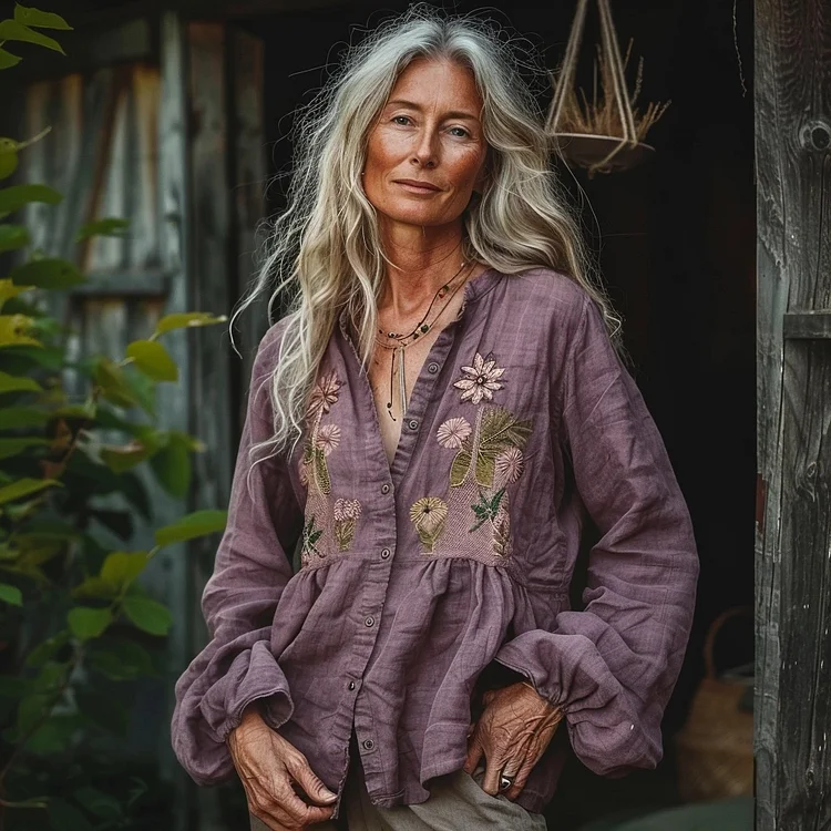 Classic Vintage Shirt with a Flattering Fit