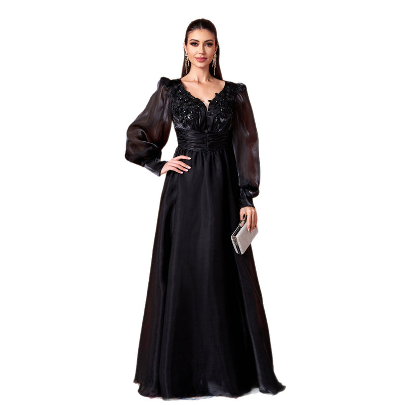 A Vintage Style Dress with Delicate Timeless Details