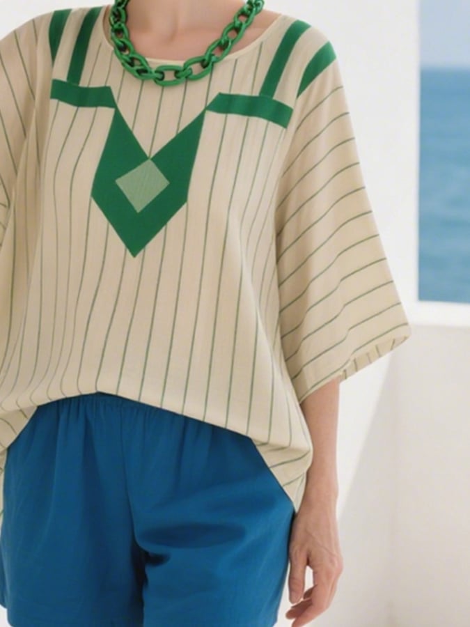Beautifully Crafted T-Shirt in a Classic Style