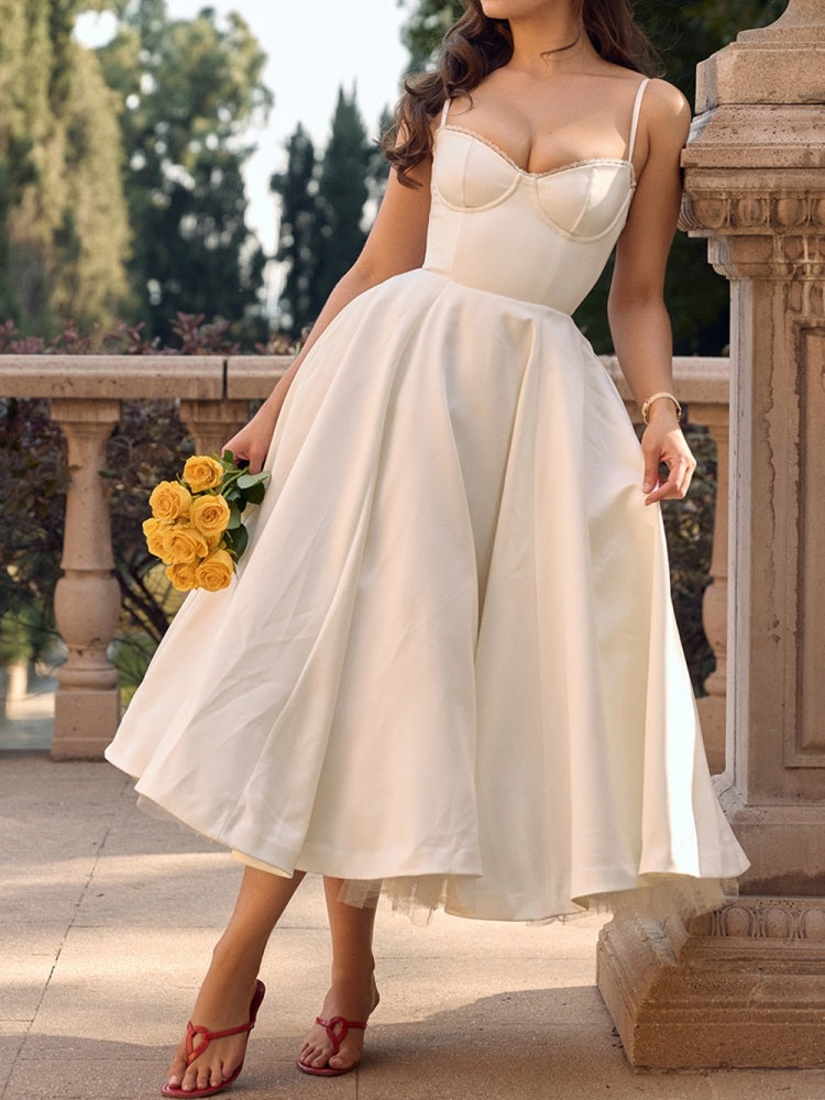 A Vintage Style Dress with Delicate Timeless Details