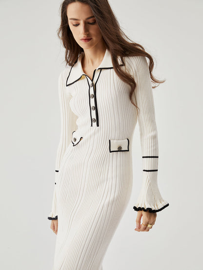Well Tailored Sweater with a Graceful Silhouette