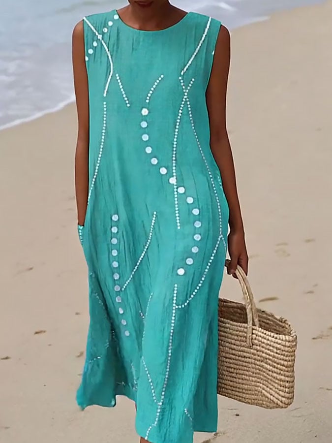 Classic Vintage Dress with a Flattering Fit