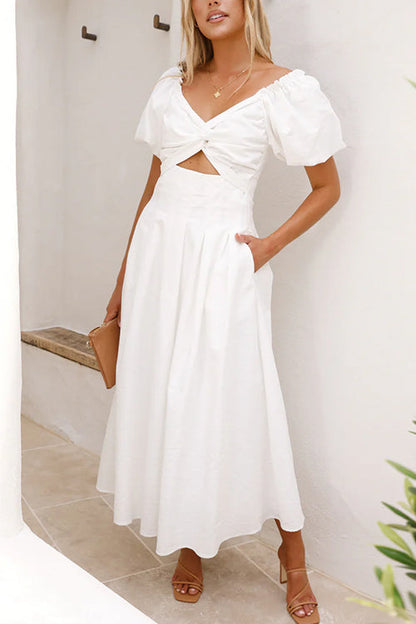 A Vintage Style Dress with Delicate Timeless Details