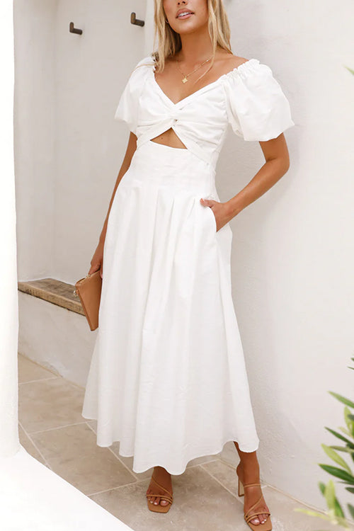 A Vintage Style Dress with Delicate Timeless Details