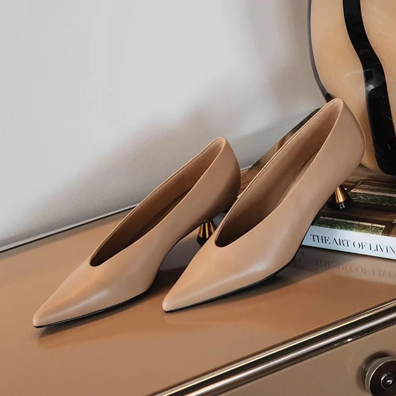 Chic Orthopedic Pumps with Unique Design