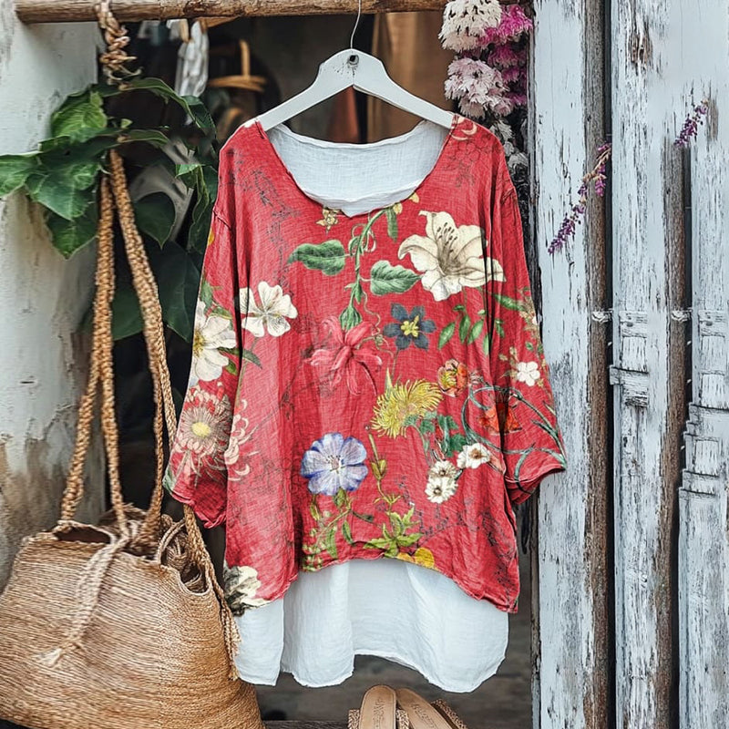 A Vintage Style Blouse with Delicate Timeless Details