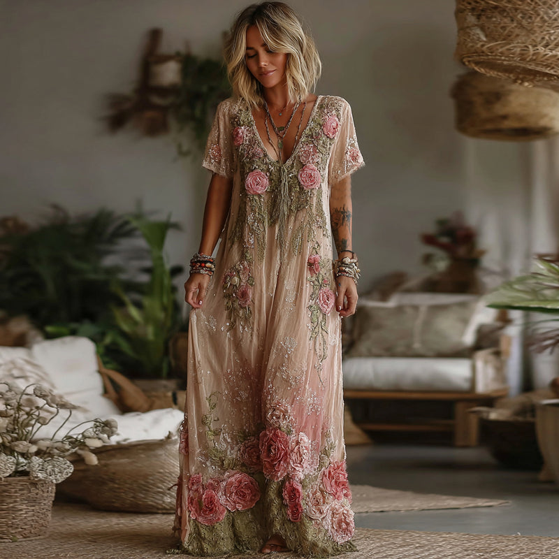 Classic Vintage Dress with a Flattering Fit