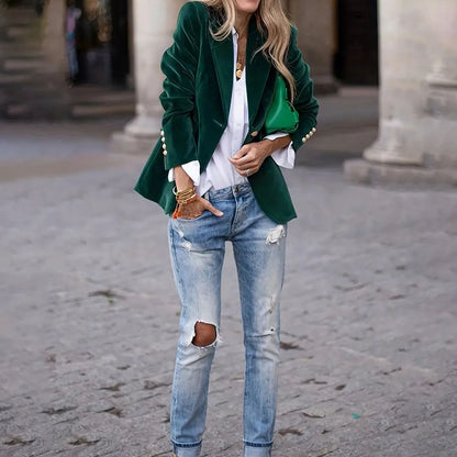 A Vintage Style Jacket with Delicate Timeless Details