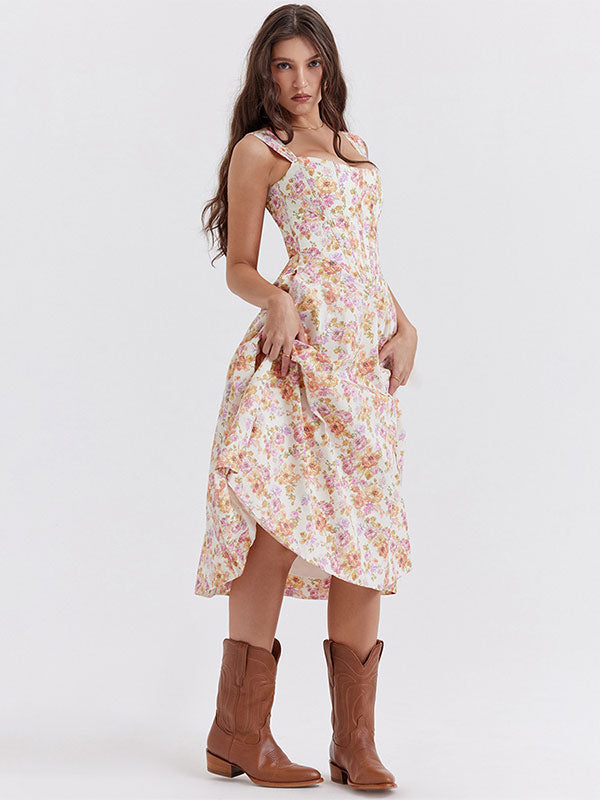 A Vintage Style Dress with Delicate Timeless Details