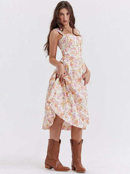 A Vintage Style Dress with Delicate Timeless Details