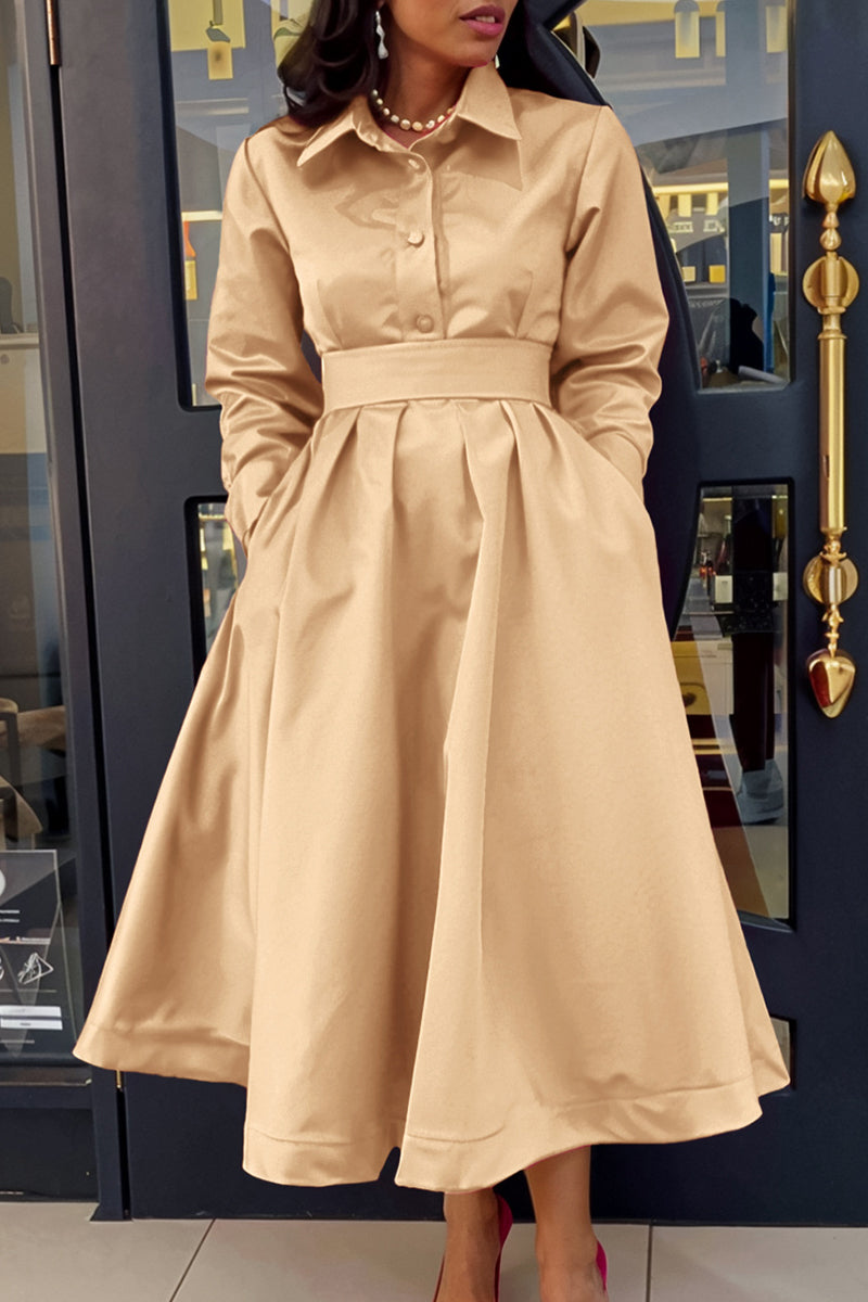 Well Tailored Dress with a Graceful Silhouette