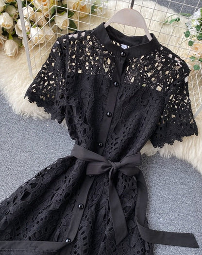 A Vintage Style Dress with Delicate Timeless Details