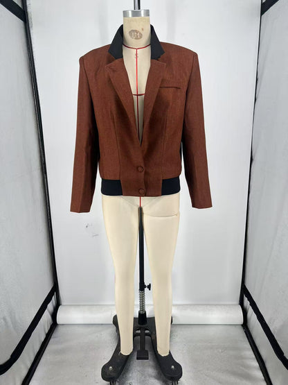 Brown Short Jacket