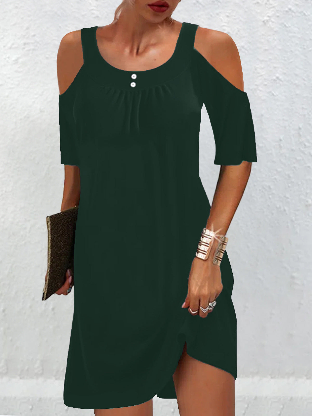 Classic Vintage Dress with a Flattering Fit