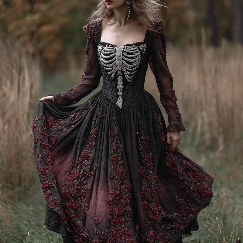 Classic Vintage Dress with a Flattering Fit