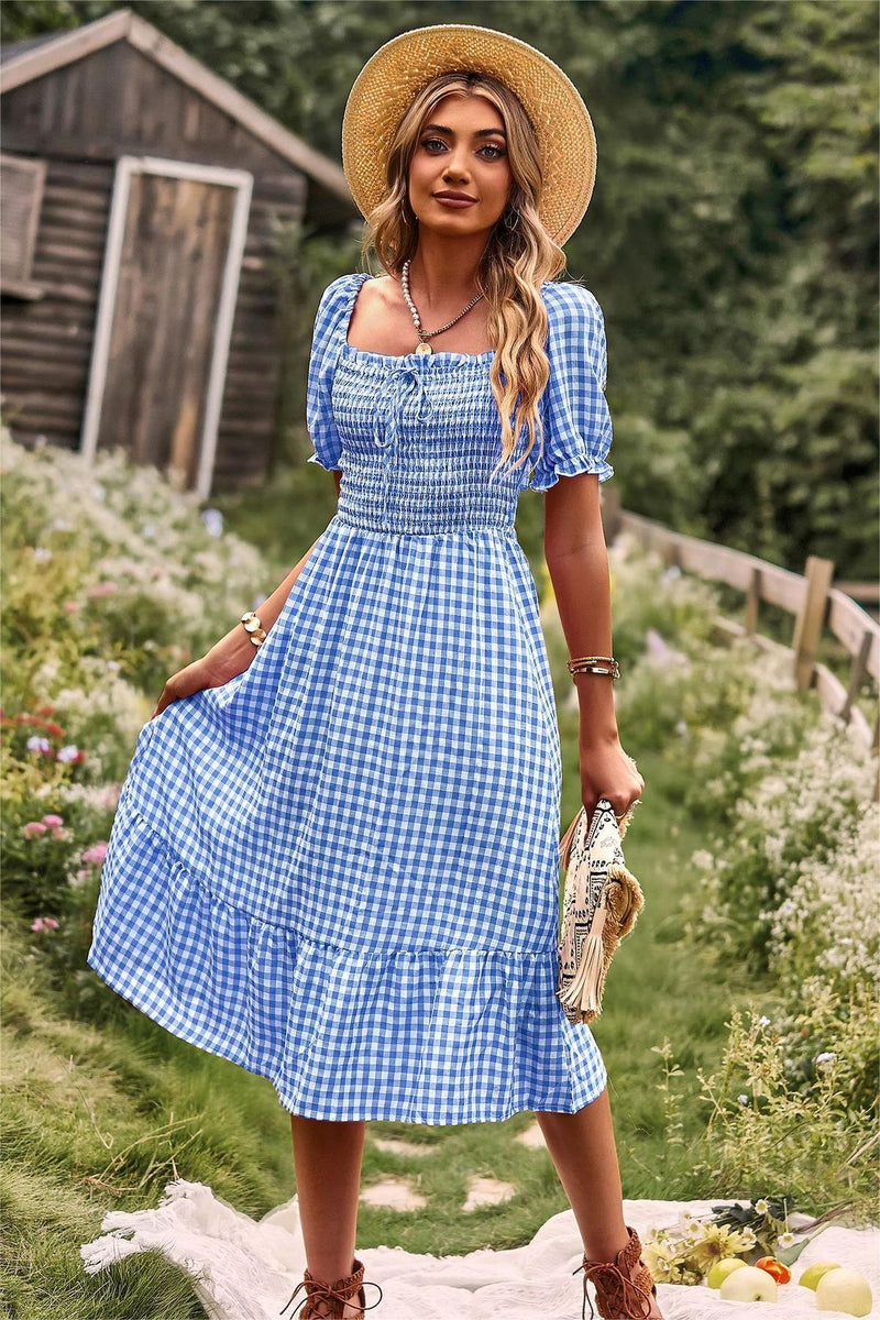 A Vintage Style Dress with Delicate Timeless Details