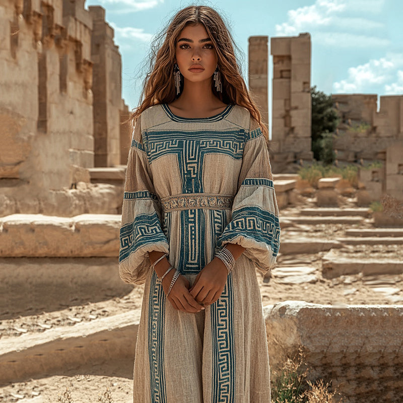 Classic Vintage Dress with a Flattering Fit