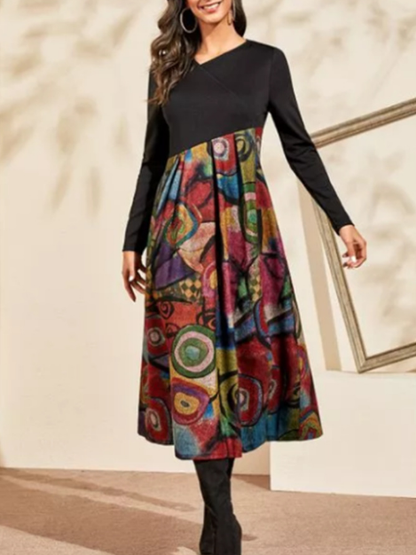 Classic Vintage Dress with a Flattering Fit