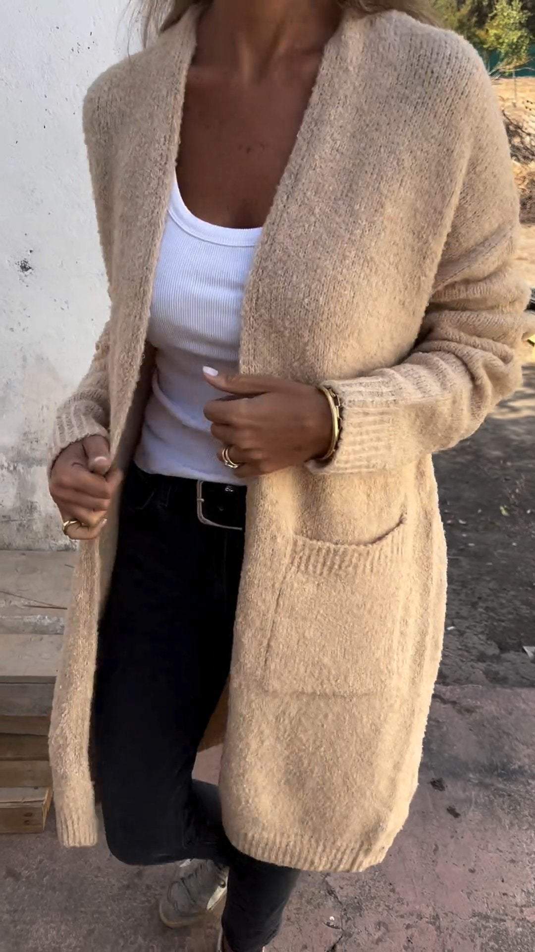 A Vintage Style Cardigan with Delicate Timeless Details