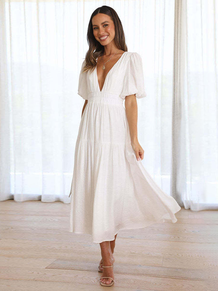 A Vintage Style Dress with Delicate Timeless Details