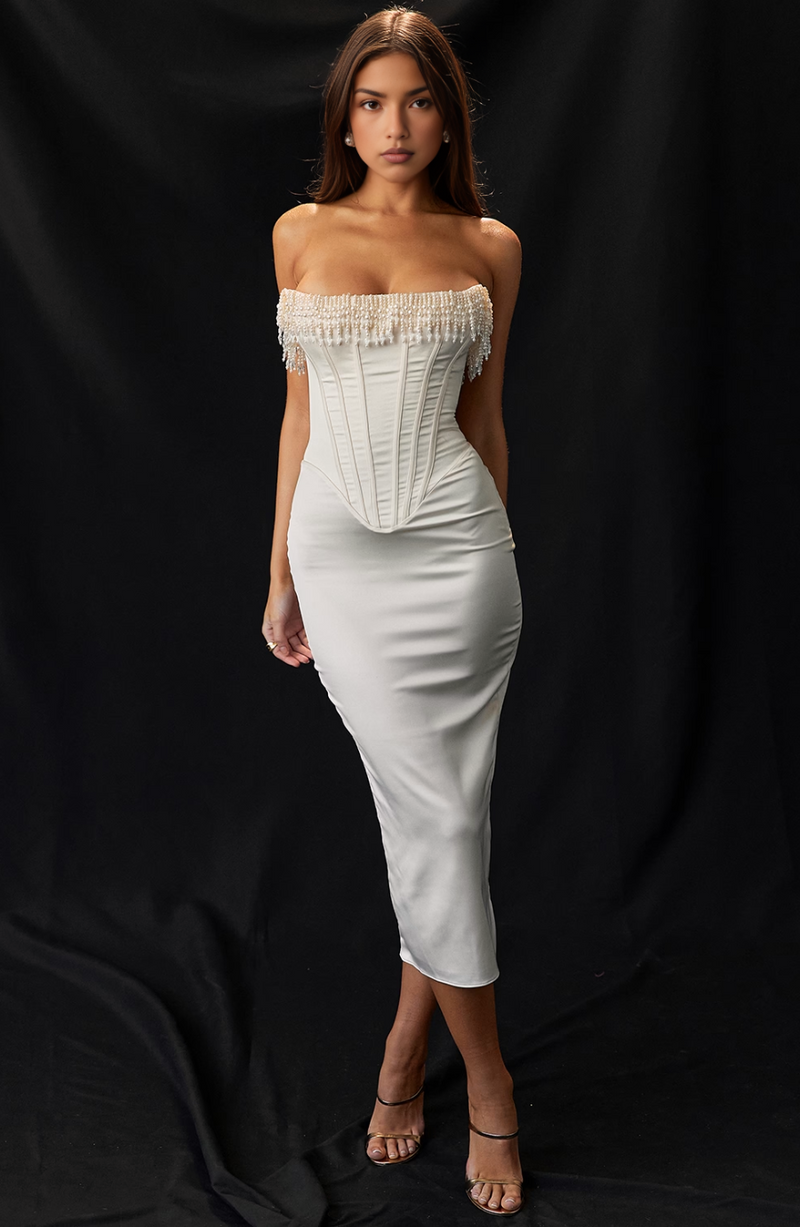 A Vintage Style Dress with Delicate Timeless Details
