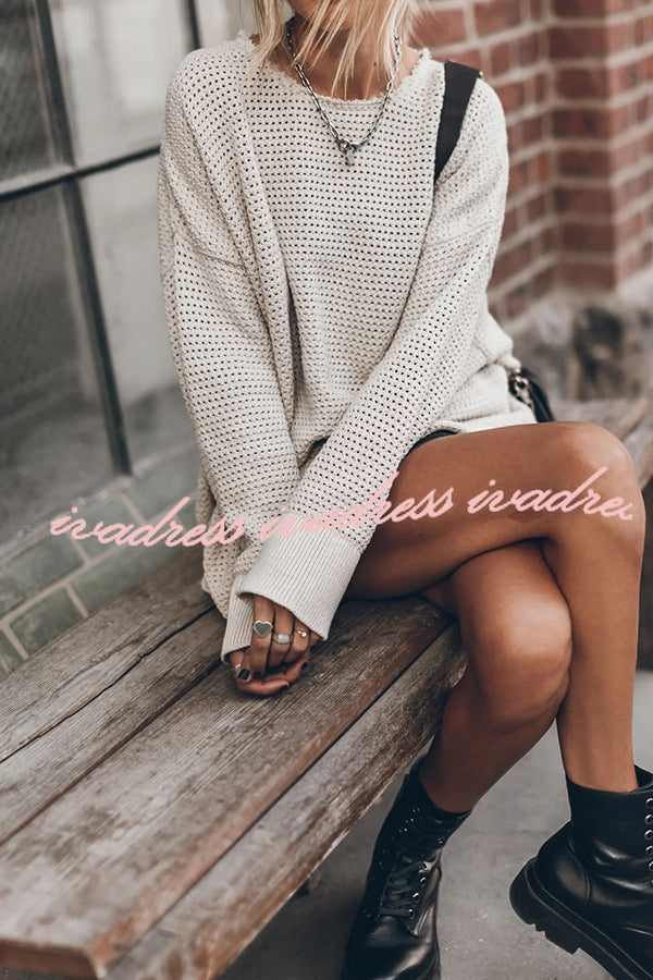 Classic Vintage Sweater with a Flattering Fit