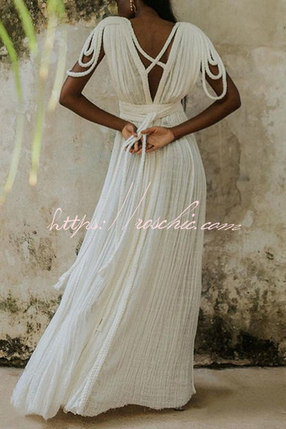A Vintage Style Dress with Delicate Timeless Details