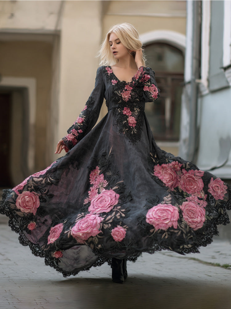 Well Tailored Dress with a Graceful Silhouette