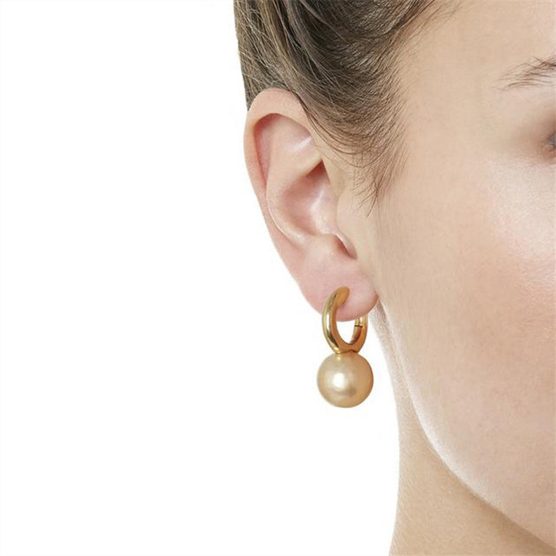 Delicate Artisan Pearl Earring
