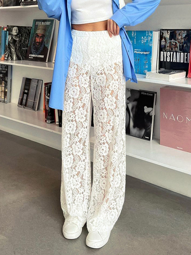 A Vintage Style Pants with Delicate Timeless Details