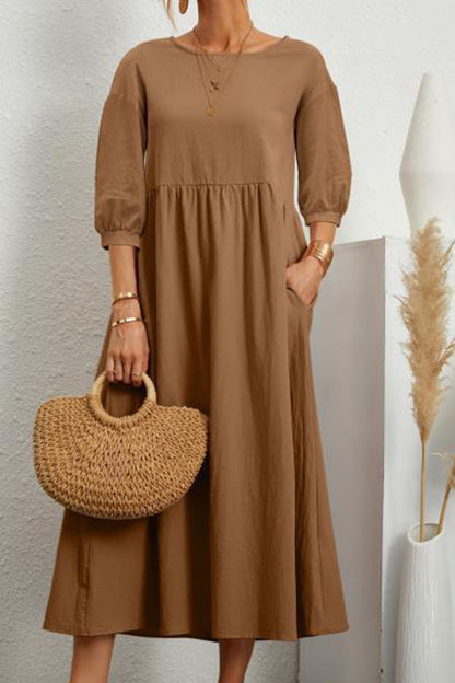 A Vintage Style Dress with Delicate Timeless Details