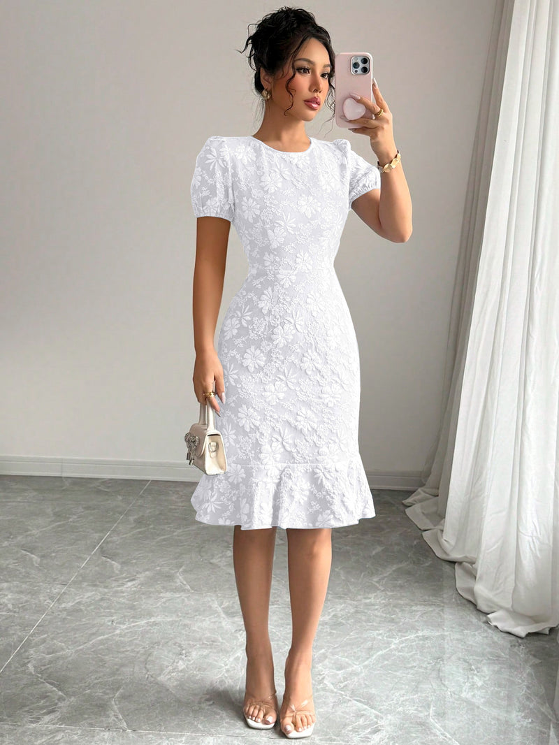 A Vintage Style Dress with Delicate Timeless Details