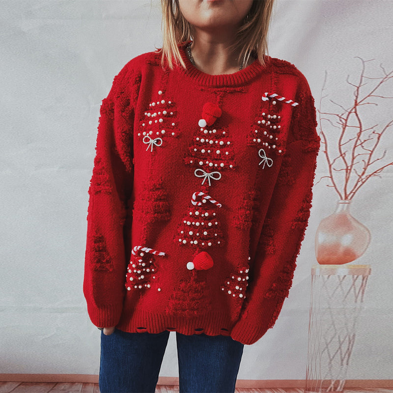 Well Tailored Sweater with a Graceful Silhouette
