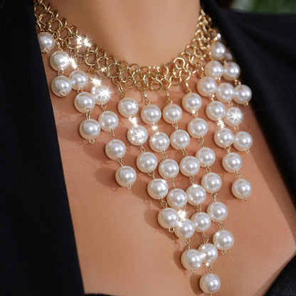 Delicate Artisan Pearl Necklace