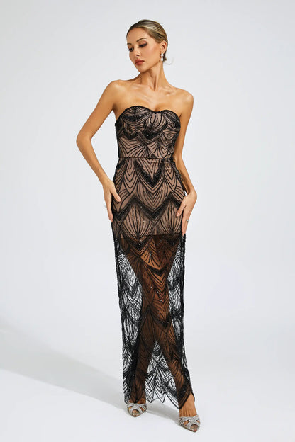 A Vintage Style Dress with Delicate Timeless Details