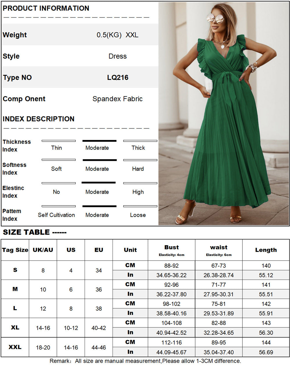 Classic Vintage Dress with a Flattering Fit