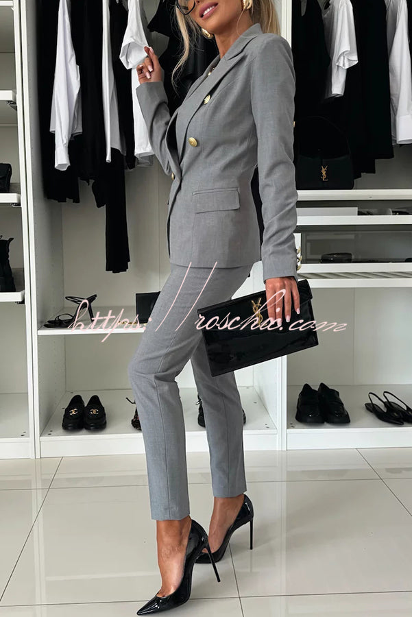 Well Tailored Pants with a Graceful Silhouette