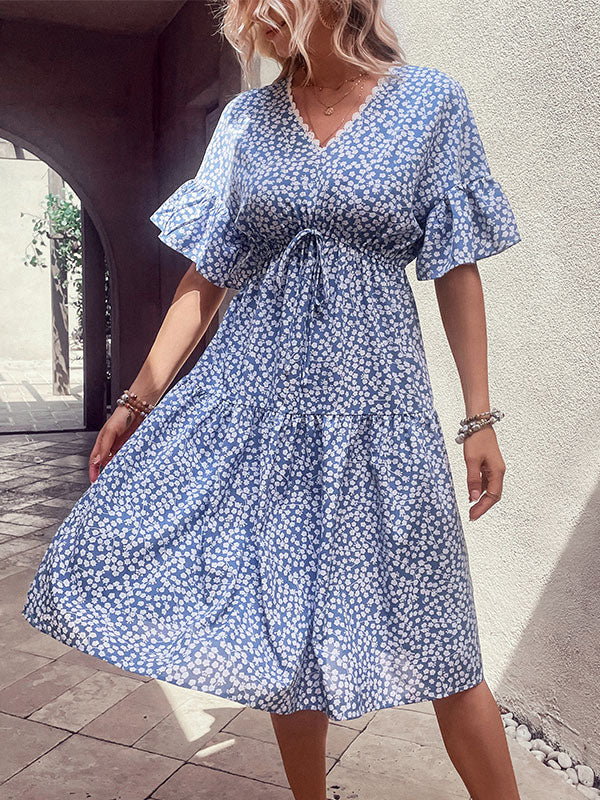 A Vintage Style Dress with Delicate Timeless Details