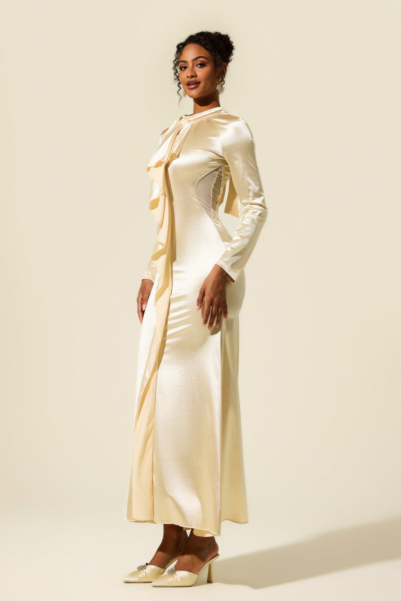 A Vintage Style Dress with Delicate Timeless Details